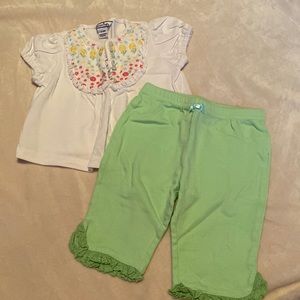 3-6 month boutique style Hartstring brand outfit